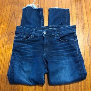 David Kahn distressed Nikki skinny jeans